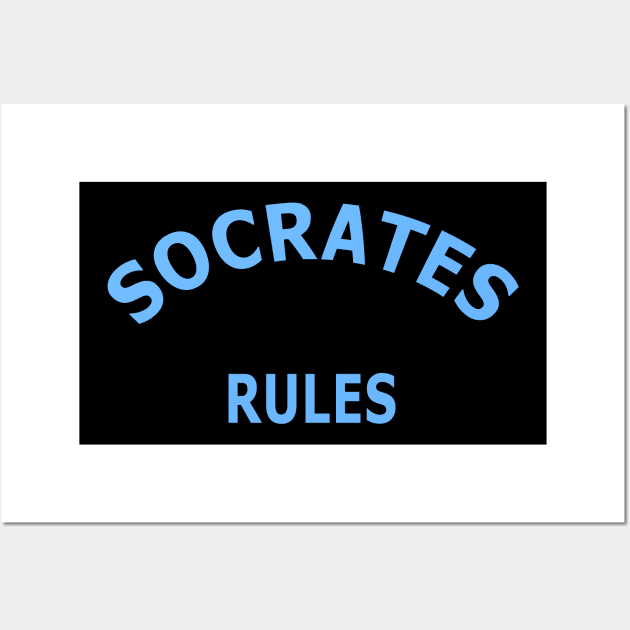 Socrates Rules Wall Art by Lyvershop